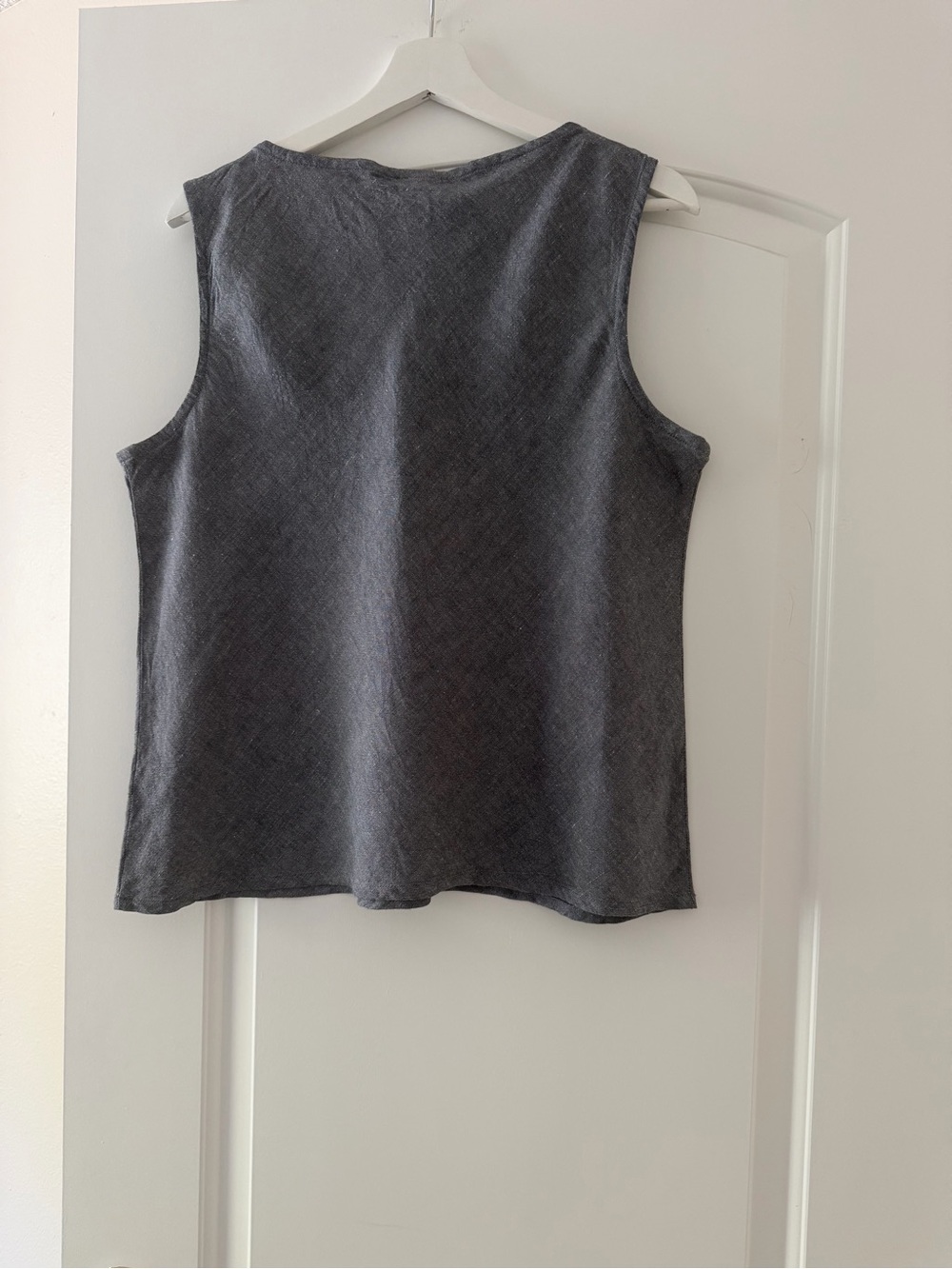 Eileen Fisher Charcoal Gray Sleeveless Tank